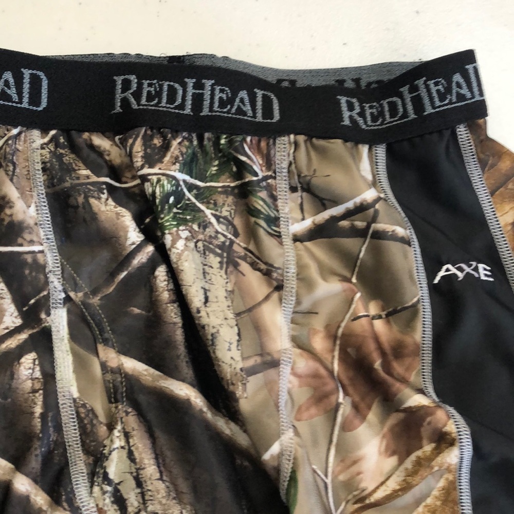 Mens XL Redhead Camo base layer with AXE - Picture 2 of 7